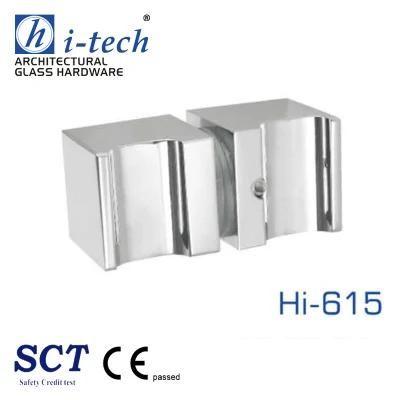 Hi-615 Single Hole Handle Glass Door Knob for Bathroom