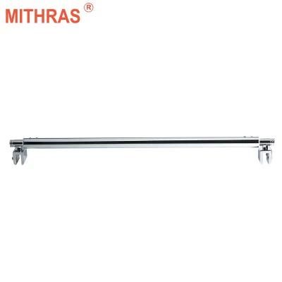 Adjustable Glass to Glass Brass Bathroom Accessories Support Bar