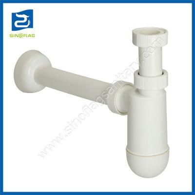 White PP Germany Bottle Siphon 1.1/4 32 mm