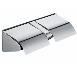 Inox Stainless Steel Double Toilet Roll Holder Bathroom Accessories Toilet Paper Holder 8811