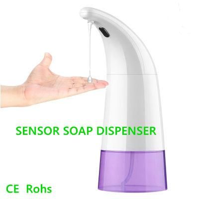 Motion Sensor Hand Sanitizer Dispenser Touch Free Liquid Soap/Foam Dispenser Desk Mounted