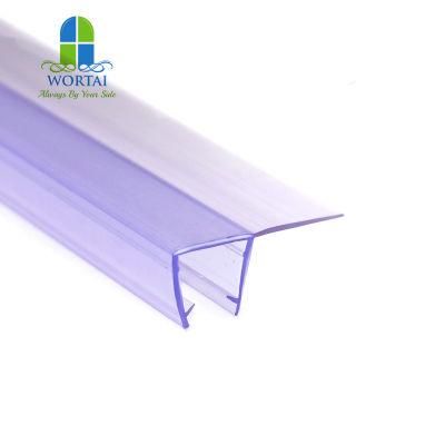 F U H Shape Glass Door Sealing Strips Window Glass Seal Strip Bath Screen Door Weatherstrip