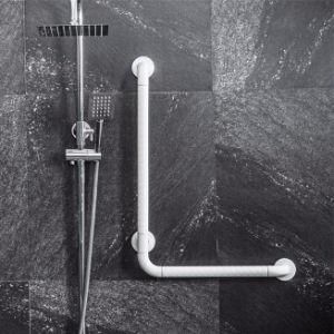 Support Customization L Shape Bathroom Handrail with 304 Stainless Steel Inner Tube