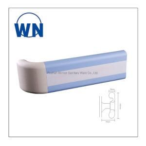 140mm Width Hospital Corridor PVC Aluminum Handrail Wn-H140