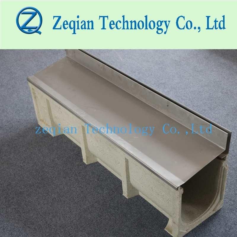 Side Slotting Cover Polymer Edge Drain Trench Channel