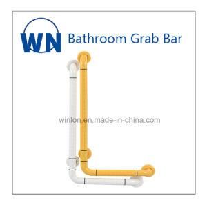 Bathroom L Shape Safety Nylon Grab Bar for Disabled Wn-04