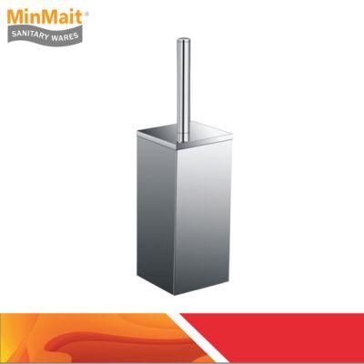 Whole Stainless Steel Square Standing Toliet Brush Holder Mx-Ls94K