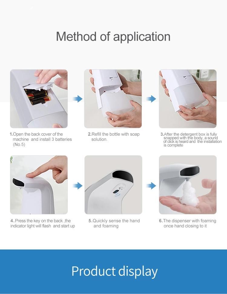 Touch Free Hand Foam Soap Automatic Sensor Dispenser