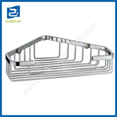 High Quality Bath Wall Triangle Shower Corner Stainless Steel 304 Bathroom Basket