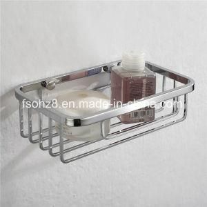 Wall Hanging 304stainless Steel Bathroom Accessory Rectangular Basket (8806)