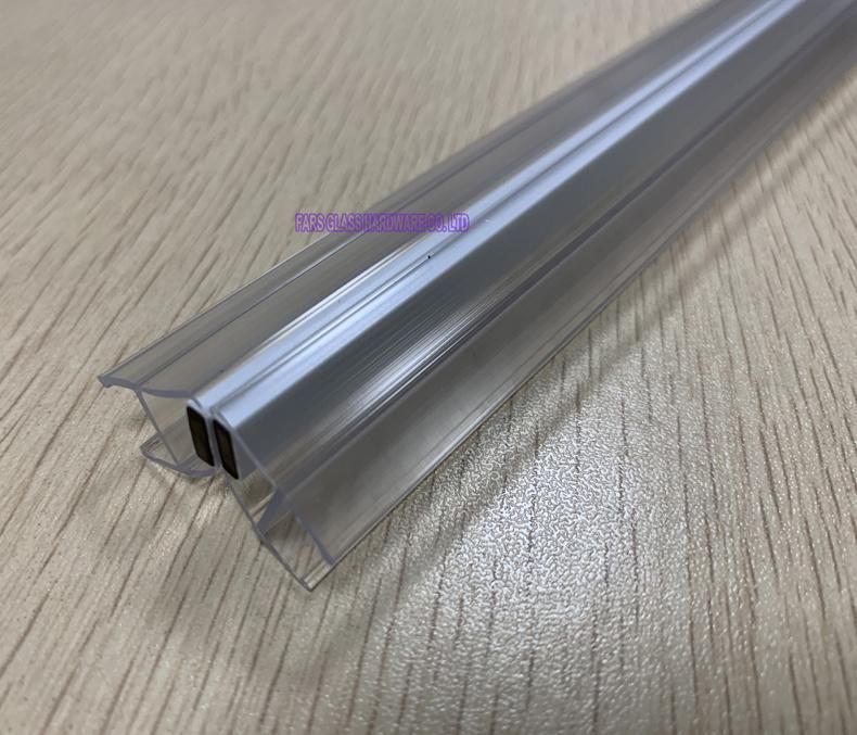 135 Degree Glass Shower Door Magnetic PVC Seal
