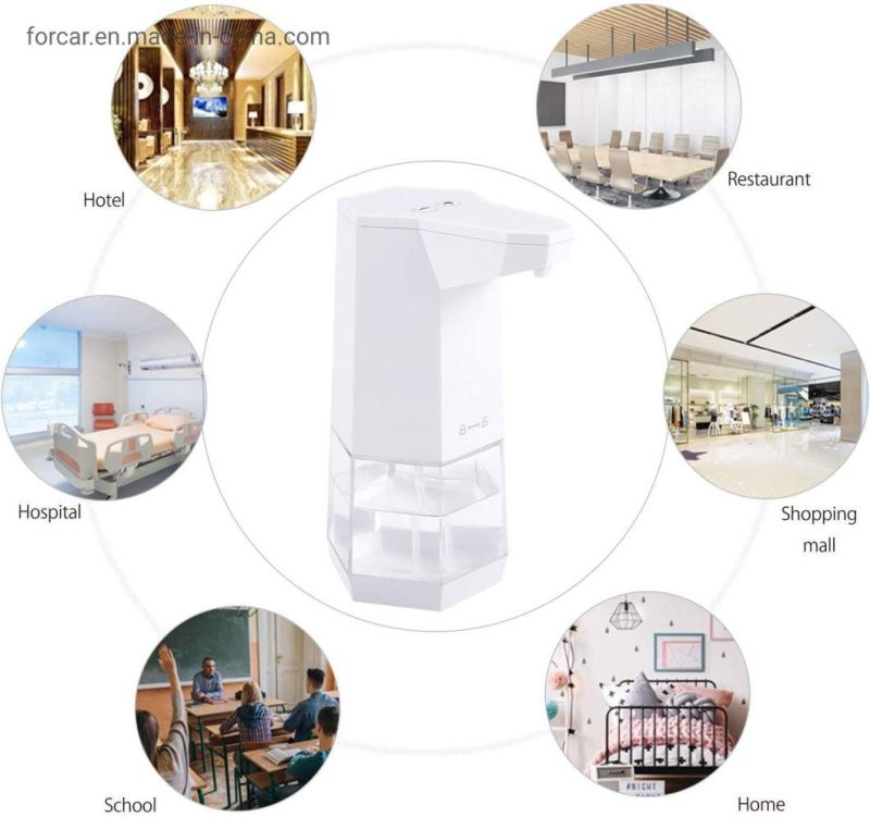 Portable Hands Free Touchless Hand Sanitizer Hotel Electronic Infrared Sensor Liquid Automatic Soap Dispenser