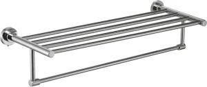 Factory Price Brass Chrome Wall Mounted Single Towel Bar Bathroom Towel Rack