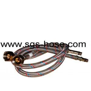 F1/2&quot;Xf1/2&quot;X14mm Braided Flexible Hose with Wall Cover for Toilet