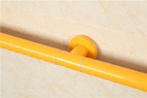 White and Yellow Bathroom Accessories Elderly Handrail Corridor Grab Bars