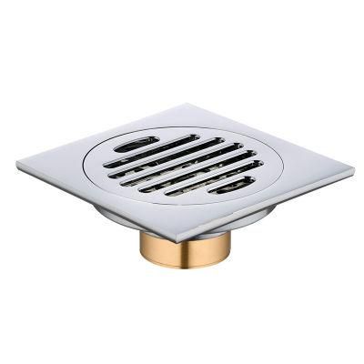 Good Polished Shower Strainer Brass Floor Drain