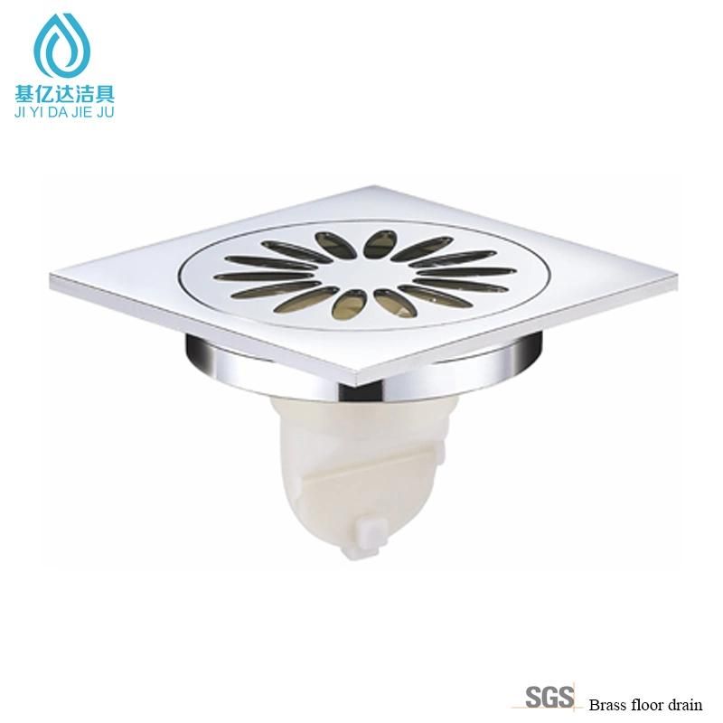 Hot Selliing Floor Drainer Bathroom Shower Drainer Brass Shower Waste Floor Drain Clean Room Floor Drain