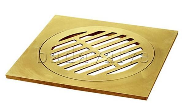 Brass Nature Color Floor Drain