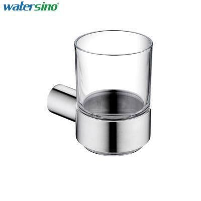 Bathroom Accessories Stainless Steel Brushed Glass Wash Cup Holder Tumbler