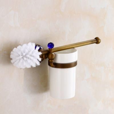 Flg Bathroom Accessories Brass Wall Mounted House Toilet Brush Holder