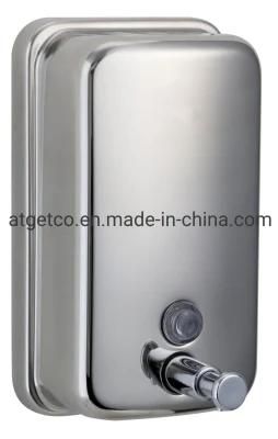Big Sale Home and Public Products Bathroom Accessories 304 Stainless Steel 850ml Soap Dispenser (SD-680)