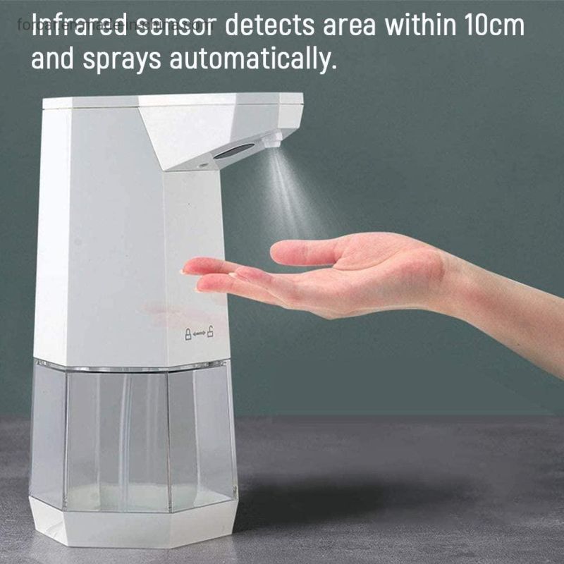 Portable Hands Free Touchless Hand Sanitizer Hotel Electronic Infrared Sensor Liquid Automatic Soap Dispenser