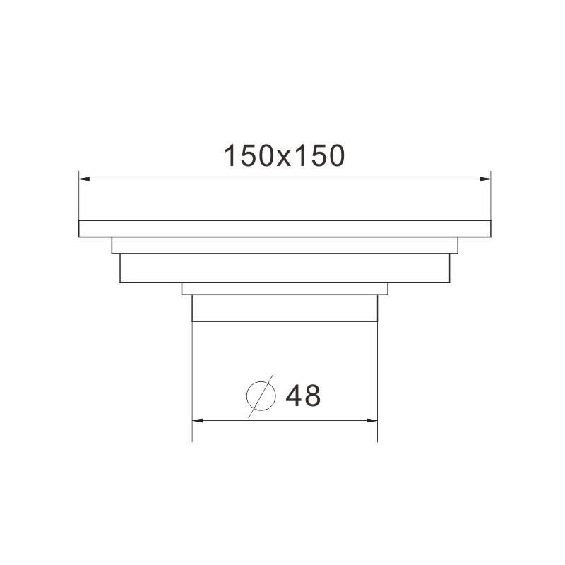 High Quality Grey Floor Drain Covers, Linear Floor Grain Grate