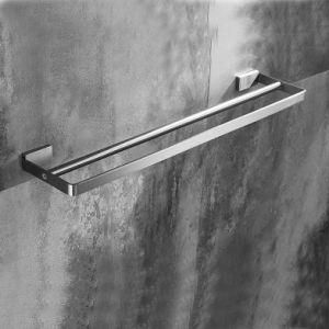 New Design 304 Stainless Steel Double Towel Bar Bathroom Accessories