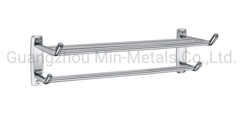 Stainless Steel Classic Towel Rack with Hook Mx-Tr108