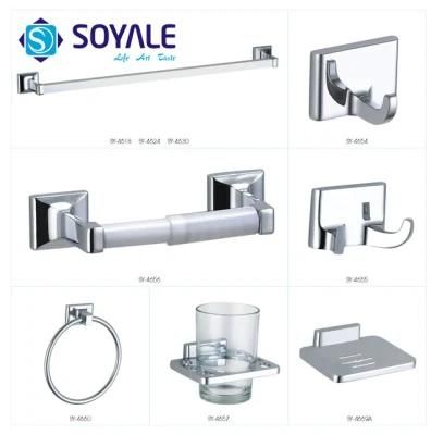 Zinc Alloy Bathroom Accessories Set with Chrome Finishing Sy-4600