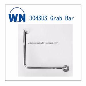 Toilet L Shape Handle 304 Stainless Steel Grab Bar for Old Person Wn-S03