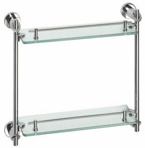 Wholesale Bathroom Corner Stainless Steel Glass Shelf 3041f