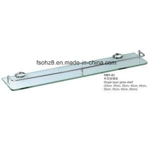 Modern Design Bathroom Accessories Glass Shelf Fittings (YMT-A41)