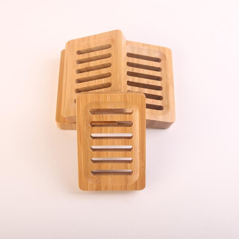 100% Eco-Friendly Bathroom Accessory Bamboo Soap Dish