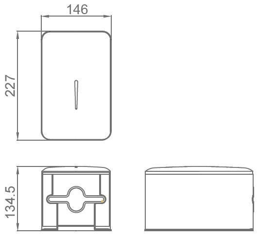 New Design Bathroom Accessories 304 Stainless Steel Wall Mounted Polish Tissue Dispenser Paper Towel Dispenser