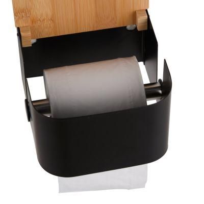 Bathroom Elegant Style Bamboo Custom Toilet Paper Holder