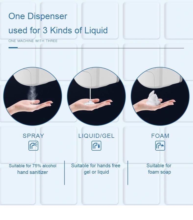 Floor Standing 1L Adjust Dose Automatic Gel Spray Dispenser