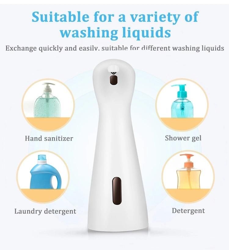 Saige 200ml Bathroom Automatic Hand Sanitizer Soap Dispenser