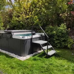 New Style Waterproof Four-Layer SPA Steps for Swimming Pools Hot Tub SPA Steps