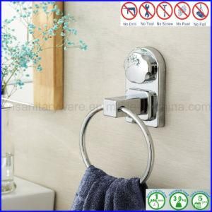 Bathroom Accessories with ABS Plastic in Chromed Plated Towel Ring Hanger Holder