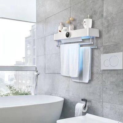 Electric Heating and UV Disinfection Aluminum Towel Drying Rack