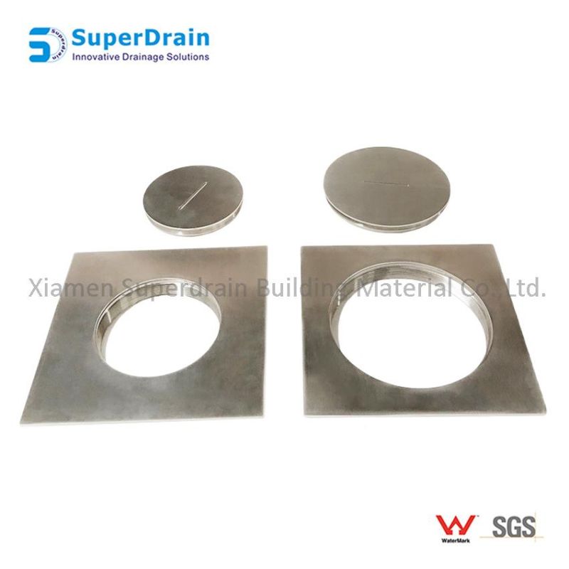 Premium Clean out Stainless Steel 304/316 Floor Drain for Inspection Port
