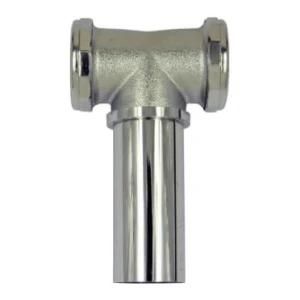Brass Center Outlet Tee, Brass Outlet Tee, with and Without Baffle