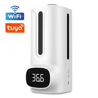 K9 PRO Plus WiFi Style Romate Control Sensor Temperature Measurement Hand Disinfectant Foam Soap Dispenser