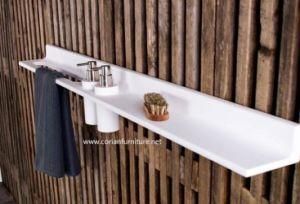 Corian Solid Surface Bathroom Rack Bathroom Shelf
