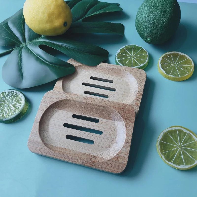 Eco Friendly Bamboo Soap Dish Bamboo Storage Holder