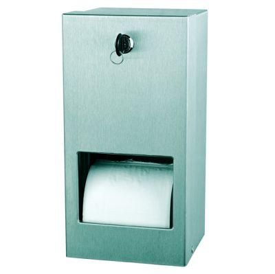 Bathroom Accessory Stainless Steel Wall-Monted Double Paper Holder