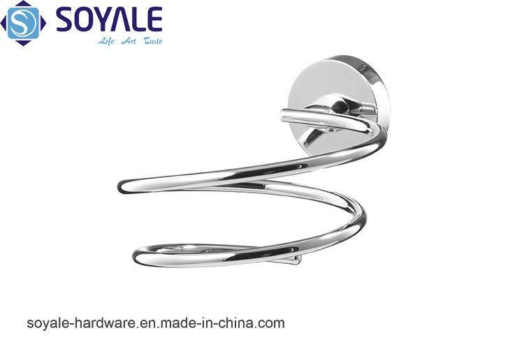 Zinc Alloy Based SS304 Hairdryer Holder with Chrome Platedsy-4093