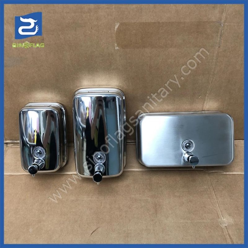 China 1000ml Wall Mounted Stainless Steel 304 Liquid Soap Dispenser