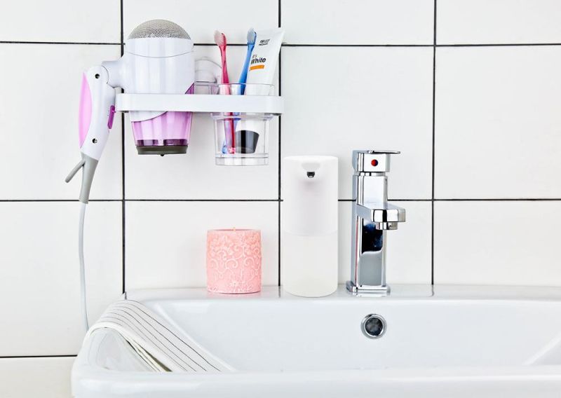 ABS Plastic Liquid Soap Dispenser Wall Mounted Hand Foam Soap Dispenser